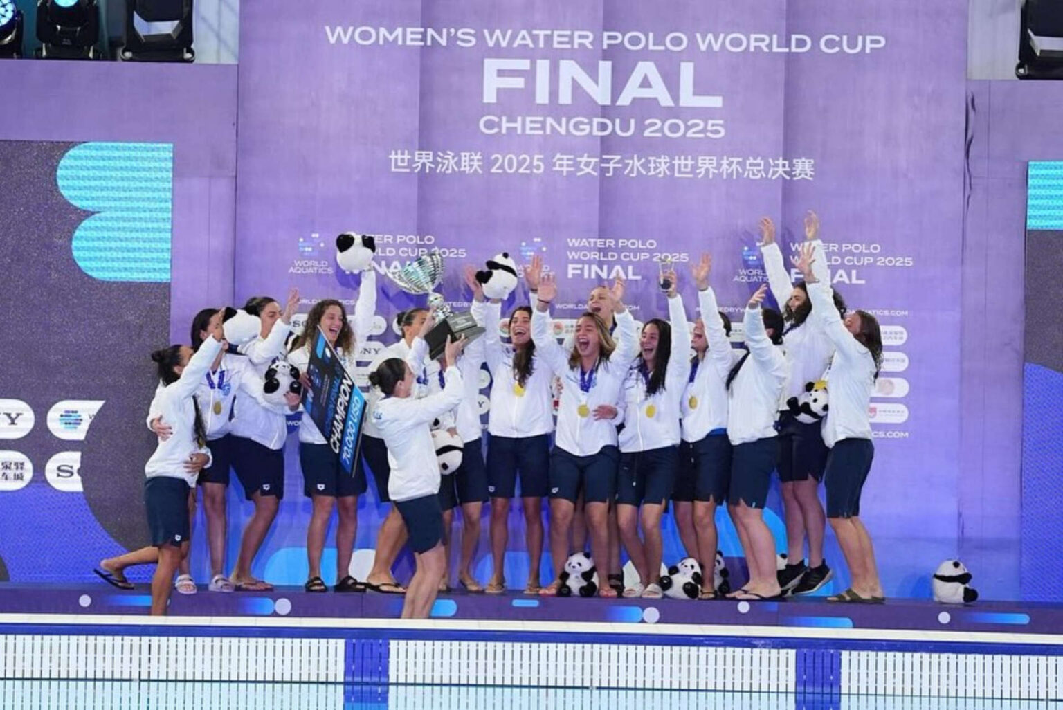 Greece claims historic first Women’s Water Polo World Cup title with 13-9 victory over Hungary