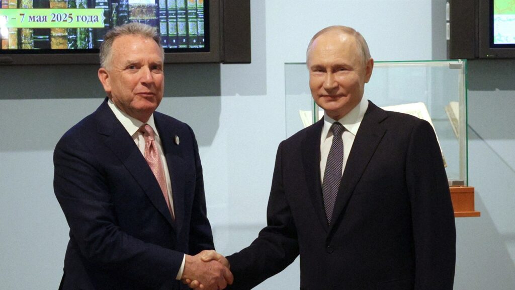 Trump envoy meets Putin in Russia amid frustration over stalled peace talks Trump envoy meets Putin in Russia amid frustration over stalled peace talks