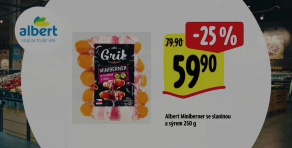 Compared to the Czech Product Albert Miniberner, the Slanino and the Syre (250 g) which costs about 4,70 KM, the prices of similar products in BiH are more. In the Czech Republic, a pound of chicken medallions can be found from 13.70 KM, but also more expensive depending on the brand. In BiH, prices range around 19.00-20,00 KM / kg