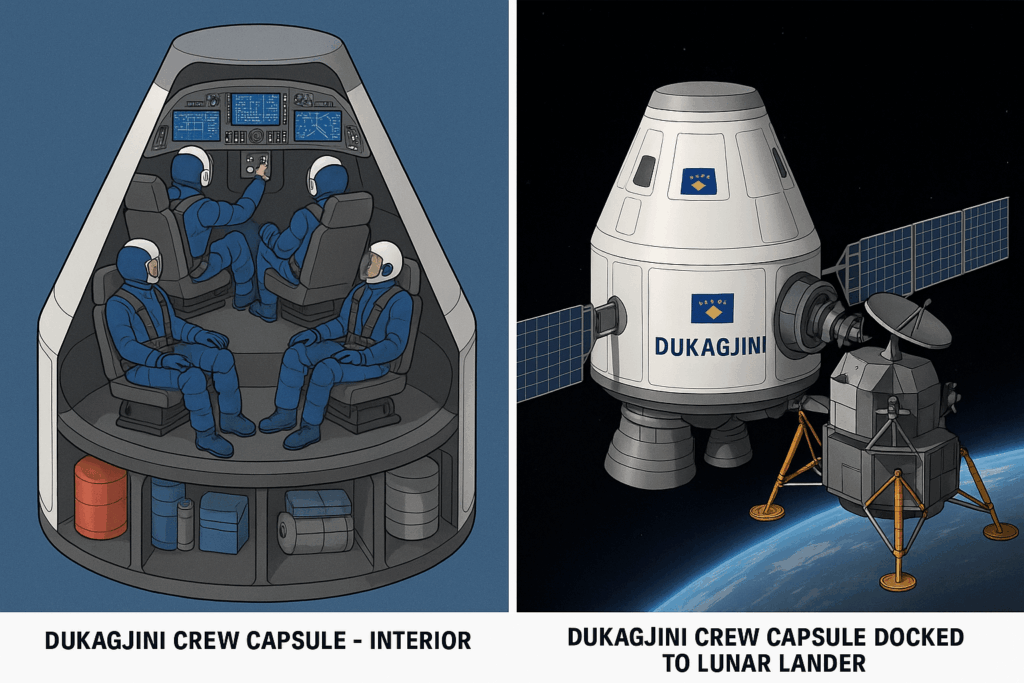 Asked Chatgpt to generate a Kosovar spacecraft and this is what it came up with.