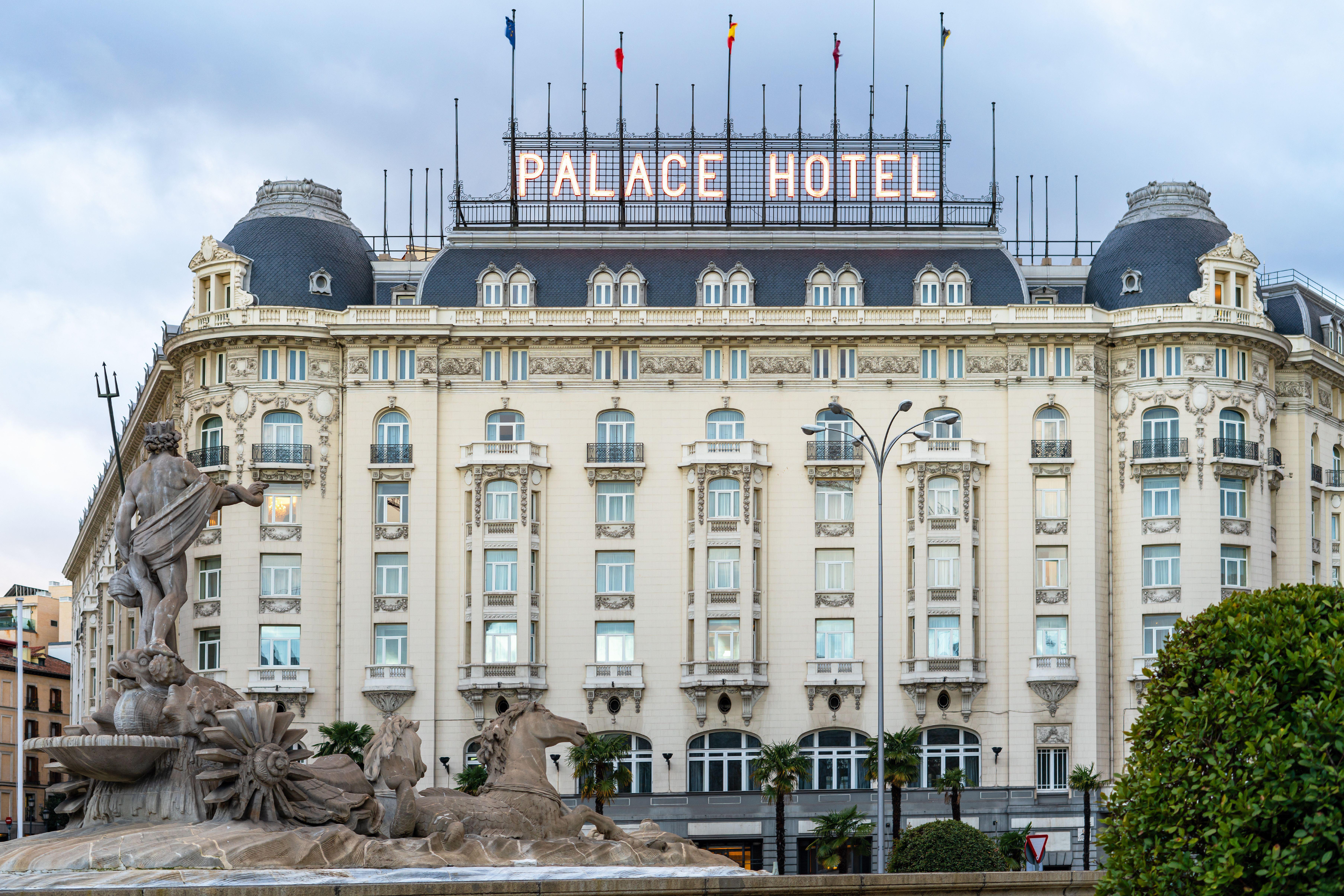 The Westin Palace Hotel in Madrid, Spain.