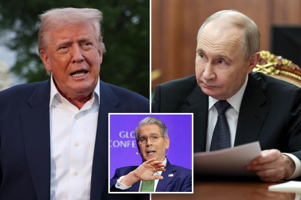 Trump wanted Ukraine minerals deal to get 'leverage' over Russia, Bessent says