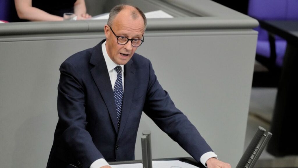 Friedrich Merz makes big promises from Ukraine to economy in first government statement to Bundestag Friedrich Merz makes big promises from Ukraine to economy in first government statement to Bundestag