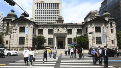 AP file photo South Korea's central bank cuts borrowing costs to nurse the sluggish economy