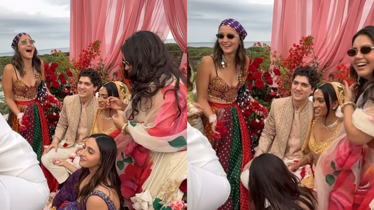 Alia Bhatt Attends Friend's Wedding In Spain After Winning Hearts At Cannes, Actress' Candid Video Goes Viral