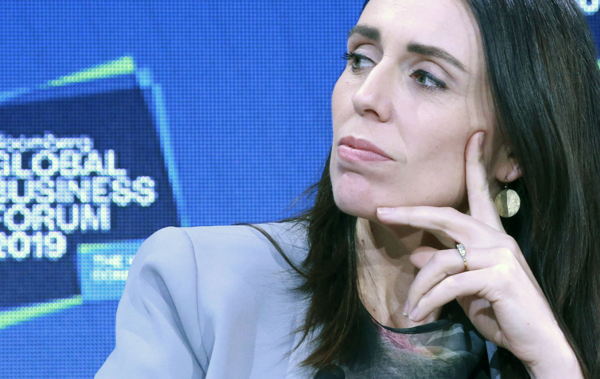 Former New Zealand PM Jacinda Ardern brings vision of kind leadership to Brussels' Bozar