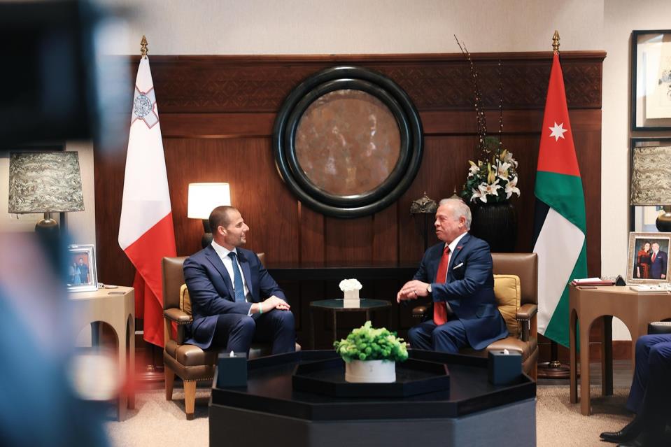 Malta and Jordan seal new deals to boost ties in tourism, energy, education and culture Malta and Jordan seal new deals to boost ties in tourism, energy, education and culture