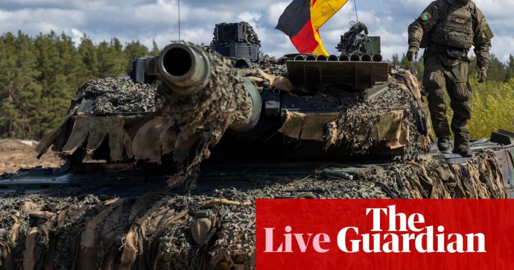 Germany boosts Nato’s eastern flank amid threat from Russia – Europe live | World news