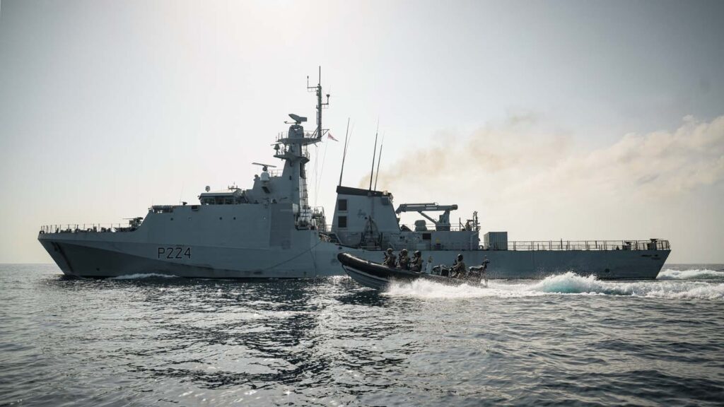 HMS Trent returns to fleet after upgrades in Malta