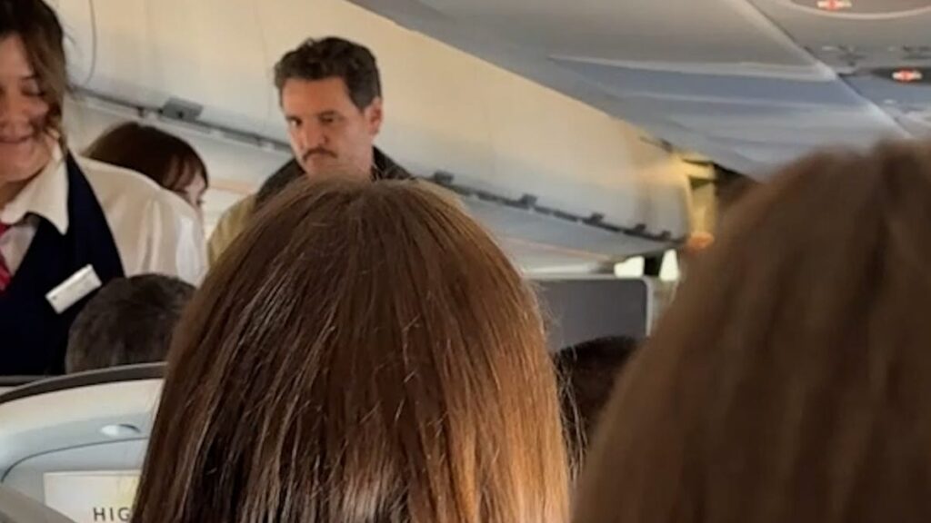 Pedro Pascal spotted flying economy to film festival: Watch Pedro Pascal spotted flying economy to film festival: Watch