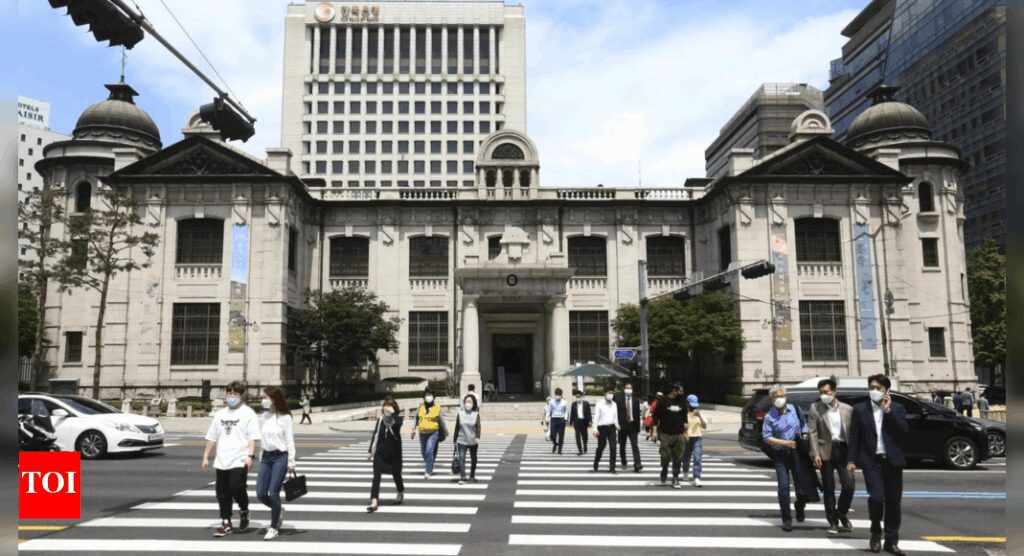 South Korea’s central bank cuts borrowing costs to nurse the sluggish economy South Korea's central bank cuts borrowing costs to nurse the sluggish economy