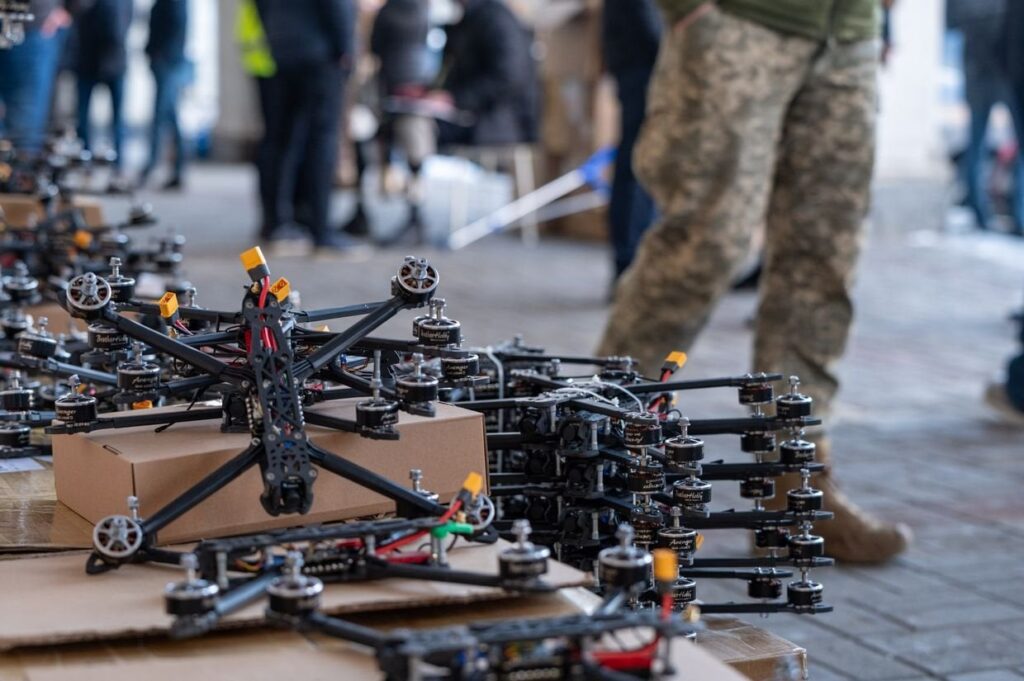Ukraine’s AI-powered ‘mother drone’ sees first combat use, minister says | The drone can deliver two strike drones behind enemy lines. Once released, the smaller drones can autonomously locate and hit high-value targets.
