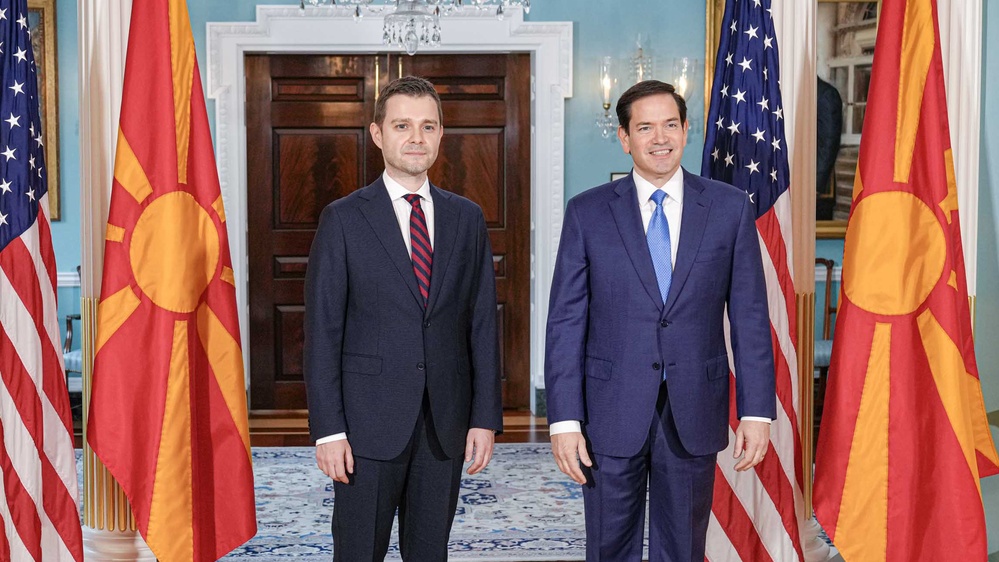 DVIDS - Video - Secretary Rubio meets with North Macedonia Foreign Minister Timčo Mucunski