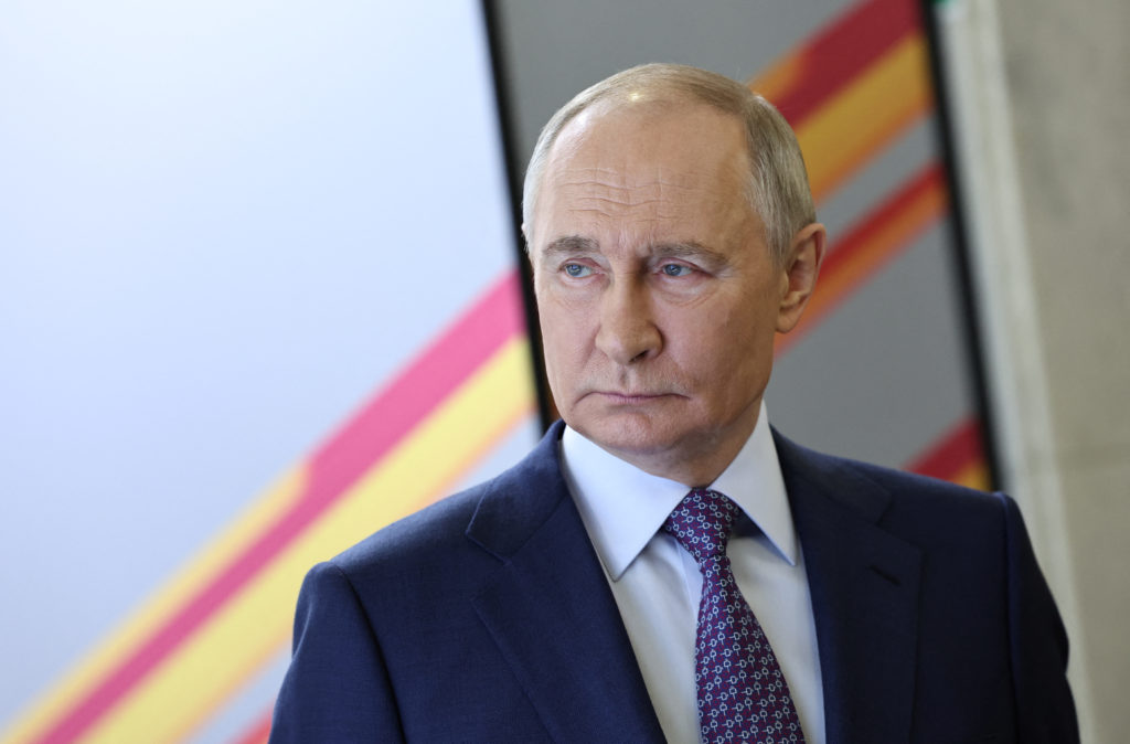 Russian President Putin visits Great Patriotic War museum in Moscow