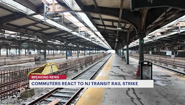 PATH riders struggle to work and entertainment during NJ Transit rail strike