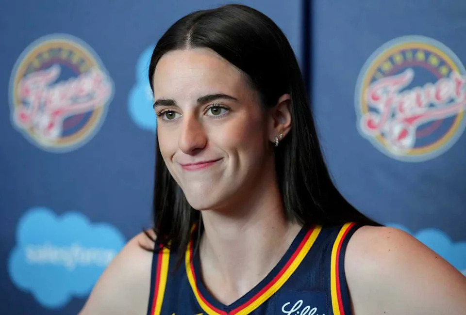 Indiana Fever guard Caitlin Clark© Christine Tannous&sol;IndyStar &sol; USA TODAY NETWORK via Imagn Images