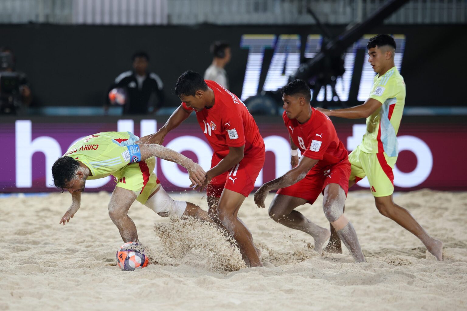 Tahiti’s campaign comes to an end at FIFA Beach Soccer World Cup after defeat by Spain Tahiti’s campaign comes to an end at FIFA Beach Soccer World Cup after defeat by Spain