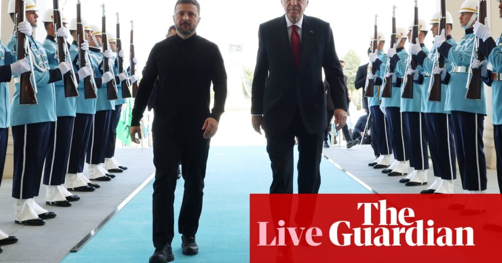 Ukraine war live: Russian team a ‘theatre prop’, says Zelenskyy as Putin fails to attend Turkish talks | Russia