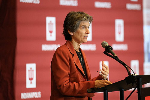 McCabe's history with IU includes previous positions at the McKinney School and the Environmental Resilience Institute. She'll return to ...