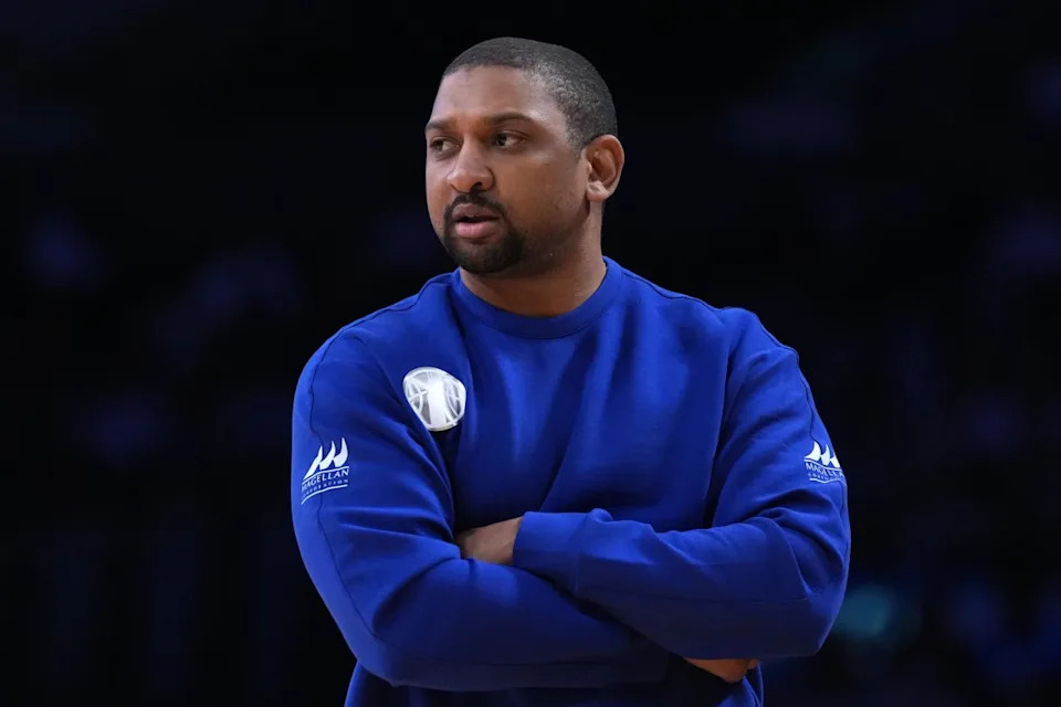 Chicago Sky coach Tyler Marsh. Kirby Lee-Imagn Images