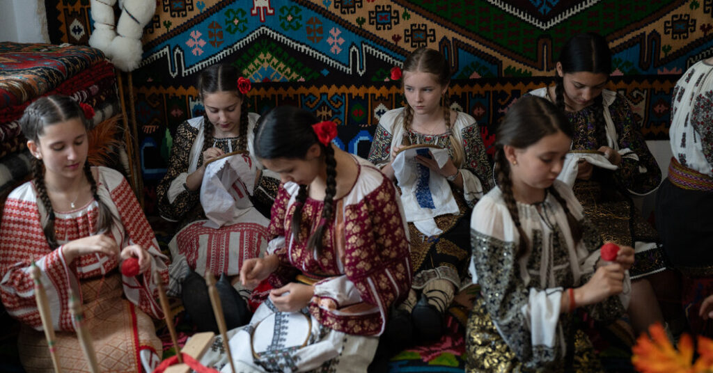 How an Iconic Blouse Became the Center of a Political Tussle in Romania