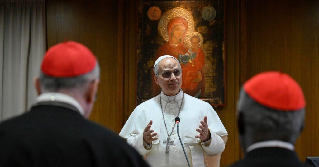 Pope Leo XIV names AI as the biggest threat to humanity in his first address to cardinals