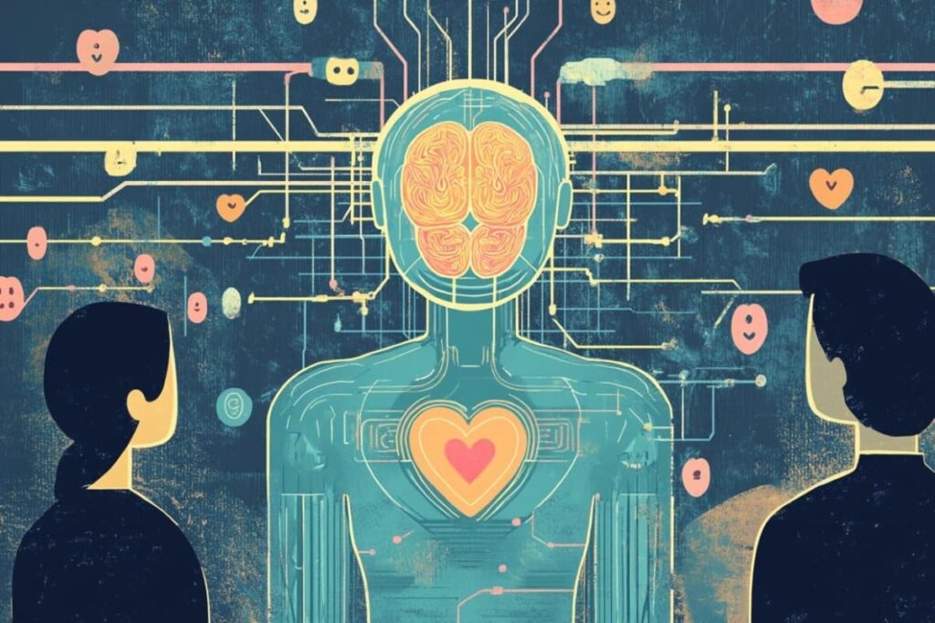 AI Shows Higher Emotional IQ than Humans | A new study tested whether AI can demonstrate emotional intelligence by evaluating six AIs on standard emotional intelligence tests. The AIs achieved an average score of 82%, significantly higher than the 56% scored by human participants.