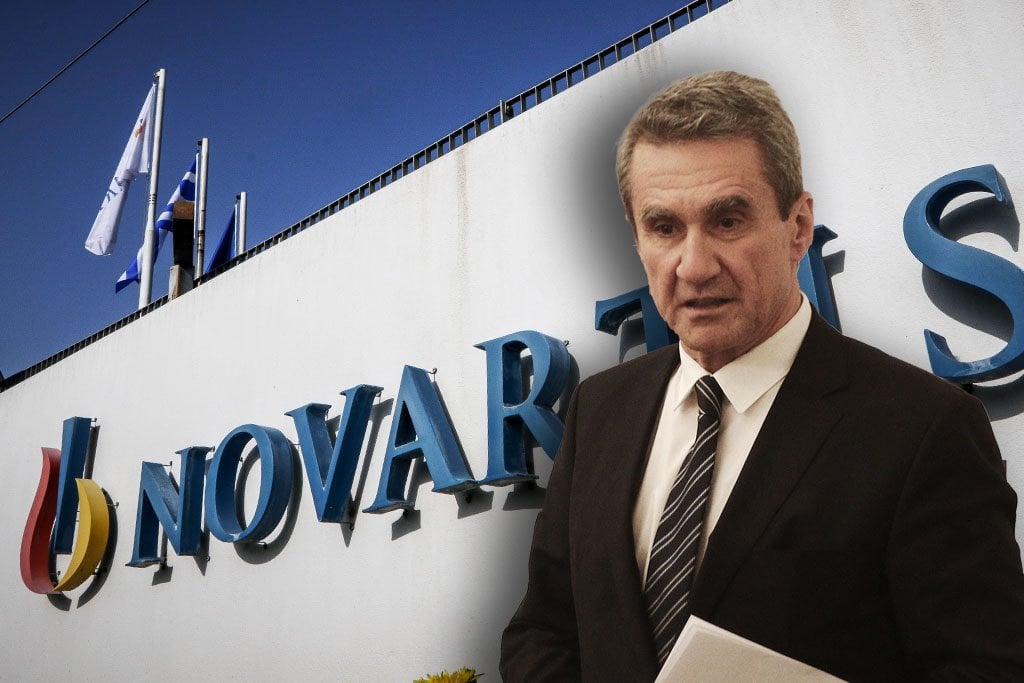 Andrea Loverdou examination for novartis scandal: "I don't know, I don't answer, I don't comment"