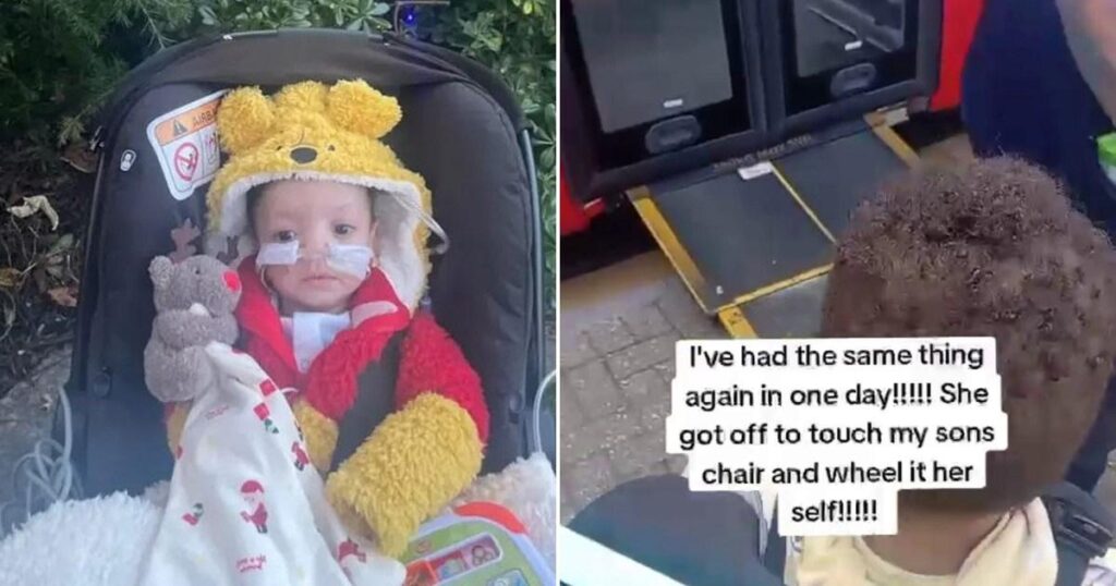 Bus driver leaves mum and disabled son at stop after refusing to lower ramp