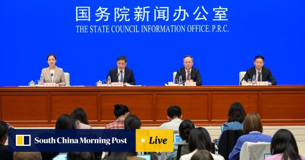 China rolls out policy package to guard against US tariffs – as it happened
