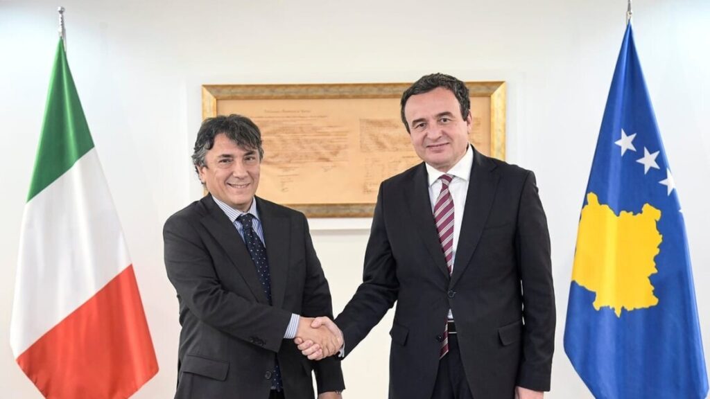 Ambassador Antonini meets Kosovo Prime Minister Kurti - News from Embassies
