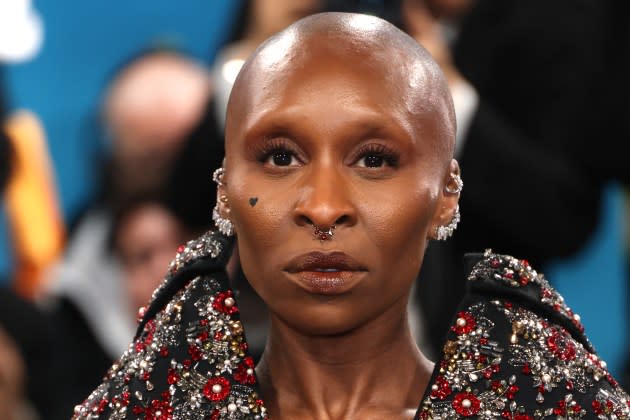 Cynthia Erivo at the Met Gala.  - Credit: John Shearer/WireImage