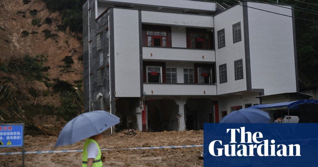 Weather tracker: China rainfall triggers flash floods and landslides | Environment