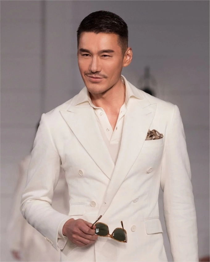 Chinese model Hu Bing. Photo from Hus Instagram