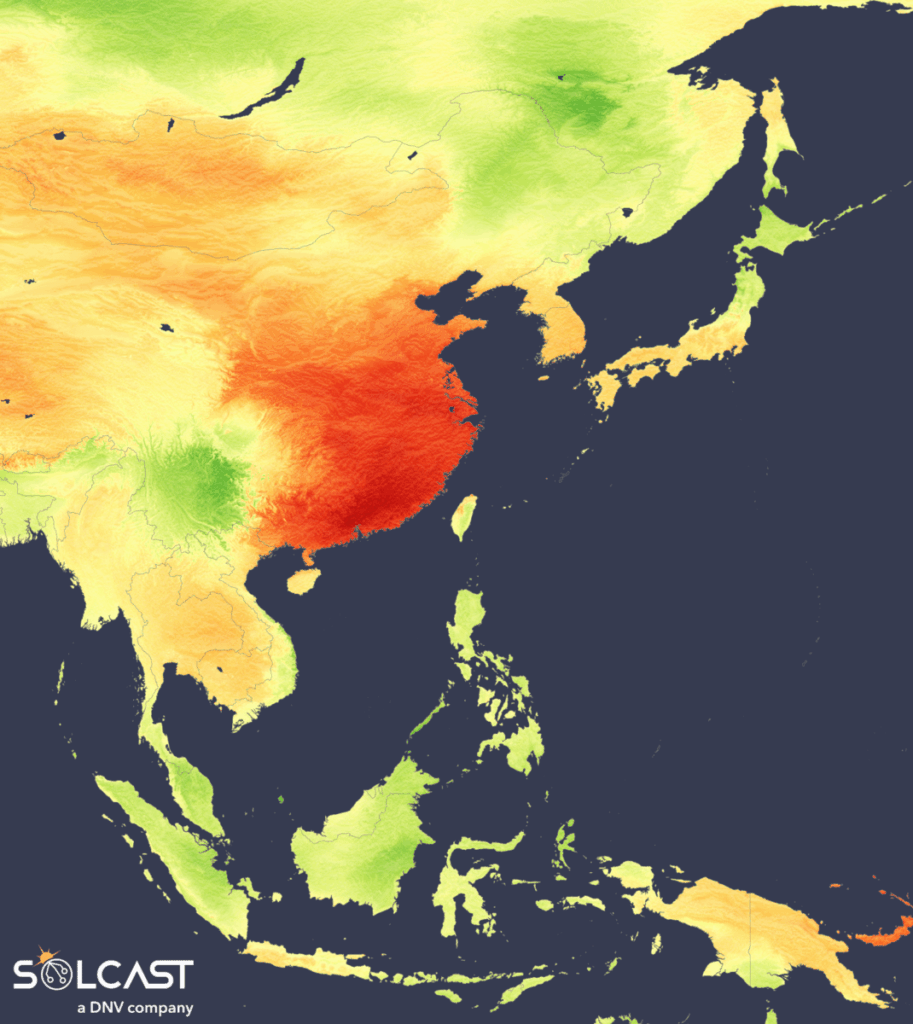 More solar means more solar: China’s year-to-date irradiance up 30% as aerosols drop.