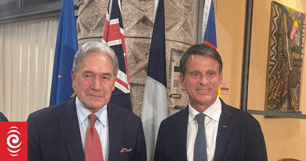 Winston Peters concludes 'constructive visit' to New Caledonia
