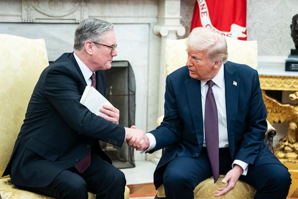 Britain and Trump set to unveil major agreement Britain and Trump set to unveil major agreement