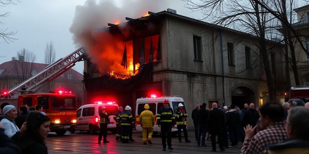 Tragedy Strikes North Macedonia: Nightclub Fire Claims 59 Lives Tragedy Strikes North Macedonia: Nightclub Fire Claims 59 Lives
