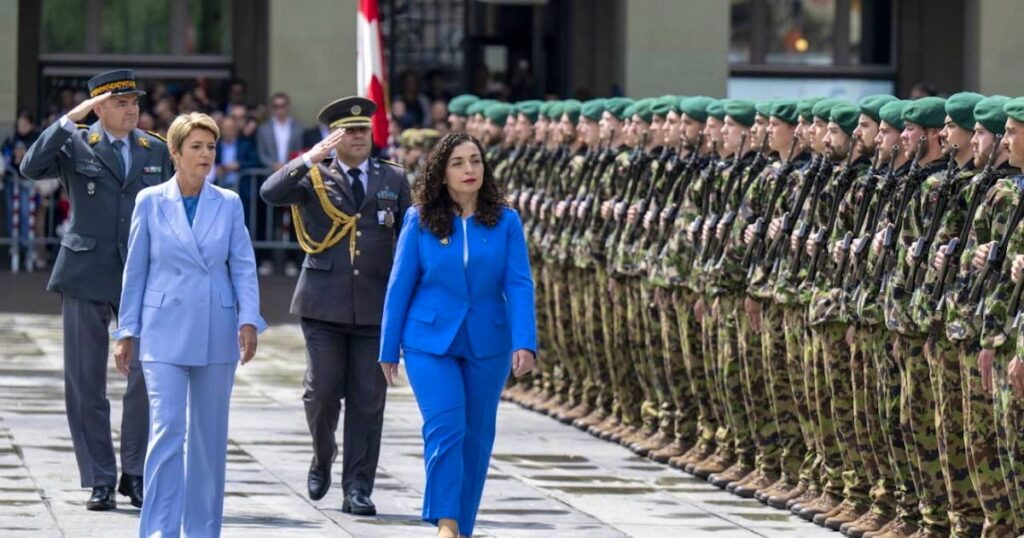 Switzerland - Kosovo: Warm words during the state visit by the President of Kosovo