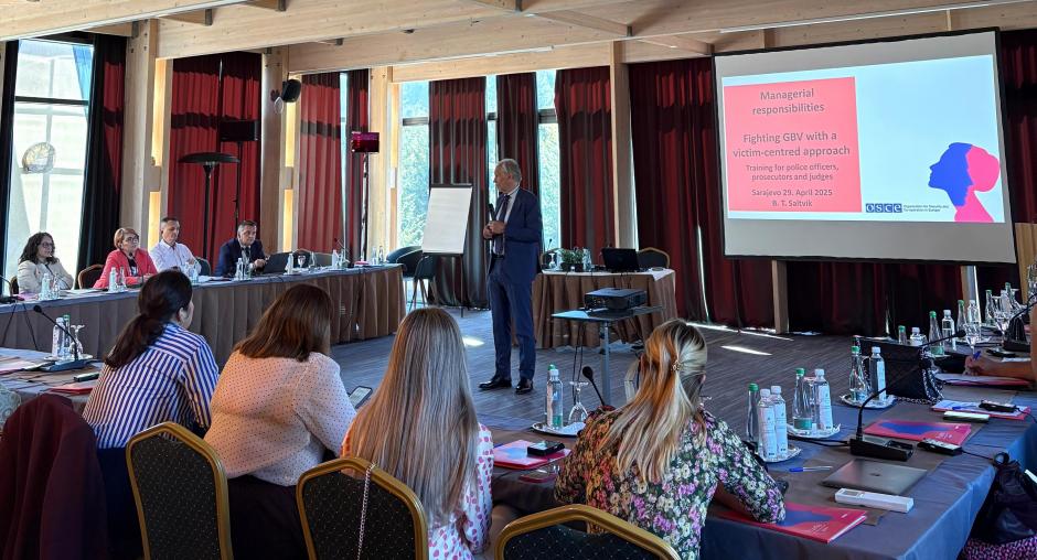 OSCE strengthens law enforcement and judicial response to gender-based violence through survivor engagement and theater play in Bosnia and Herzegovina