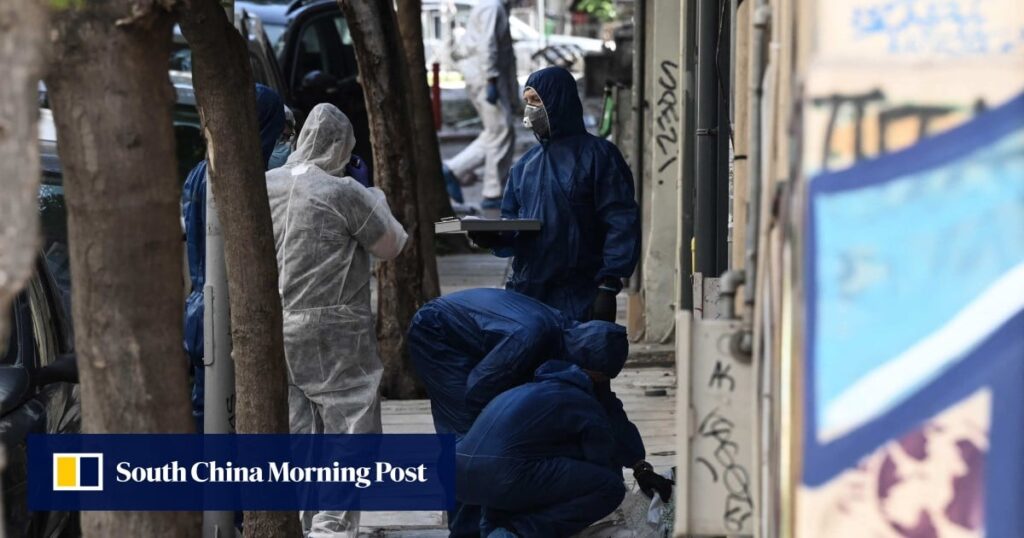 Woman dies in Greece when bomb she’s holding explodes, say police Woman dies in Greece when bomb she’s holding explodes, say police