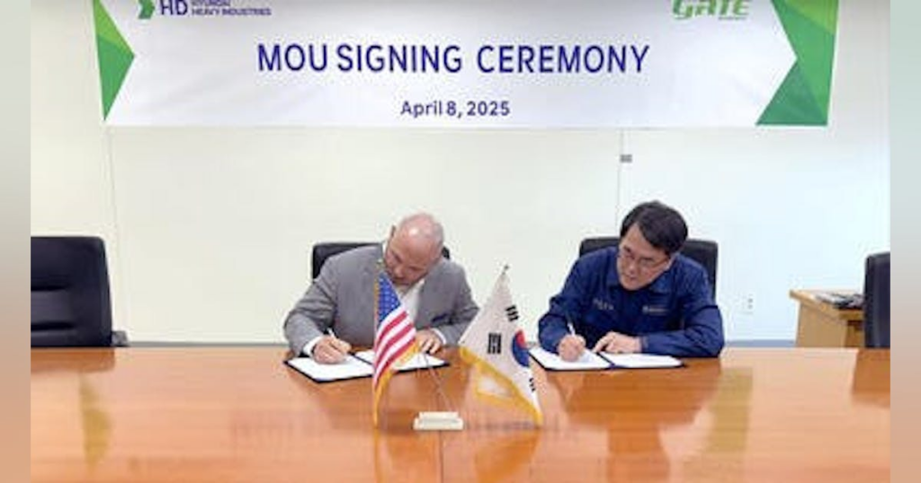 GATE Energy, HD Hyundai Heavy Industries sign collaboration agreement