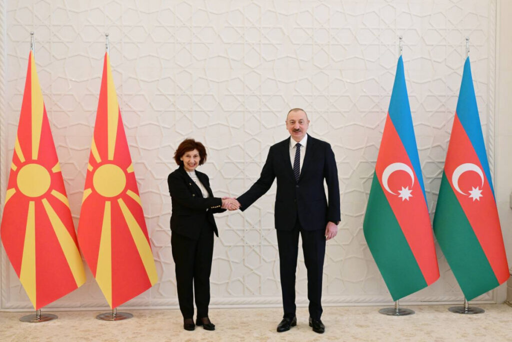 President of North Macedonia congratulates Azerbaijani head of state on Independence Day