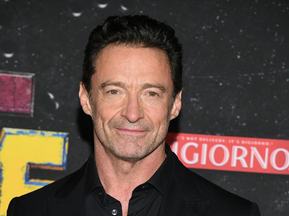 Hugh Jackman at the Marvel Studios' "Deadpool & Wolverine" World Premiere held at David H. Koch Theater on July 22, 2024 in New York, New York. 