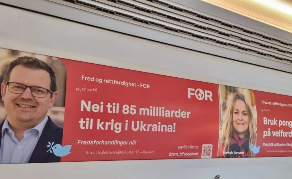 Hello from Central Europe. What is this Russian propaganda in Norway? How popular is this party?