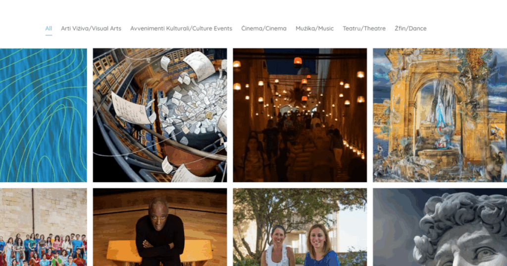 New website lists culture events organised by the government