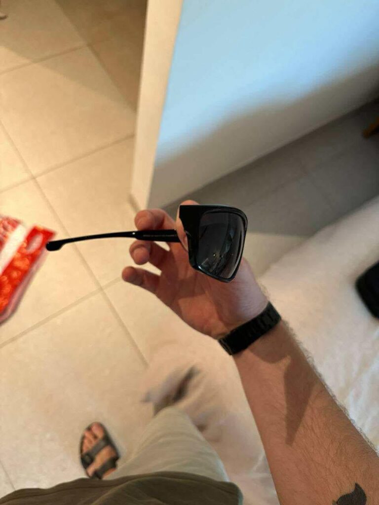 Long shot regarding sunglasses