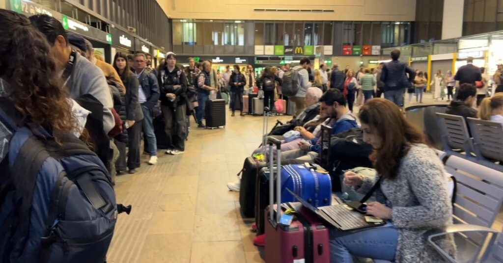 Copper cable robbery - Madrid - Seville