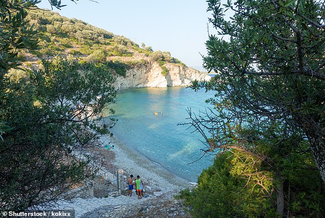 On Kastos, tourists can expect to find 'unspoiled beaches with clear turquoise water'