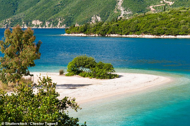 A small island with 'hidden coves and sea caves', Claire reveals that Meganisi is a great destination for sailing, seafood and snorkelling